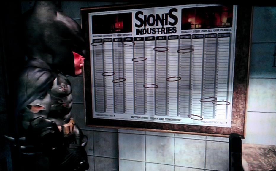 Arkham City Calendar Man Dates