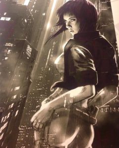 Ghost in the shell movie poster
