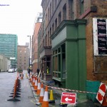 Captain America Manchester set pictures