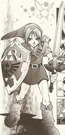 Some of Ocarina of Time manga!