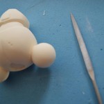 resin kit sanded