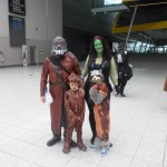 Guardians of the galaxy family cosplay