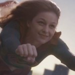 Supergirl flying