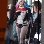 harley quinn on set