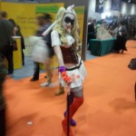 london mcm comic con harley quin