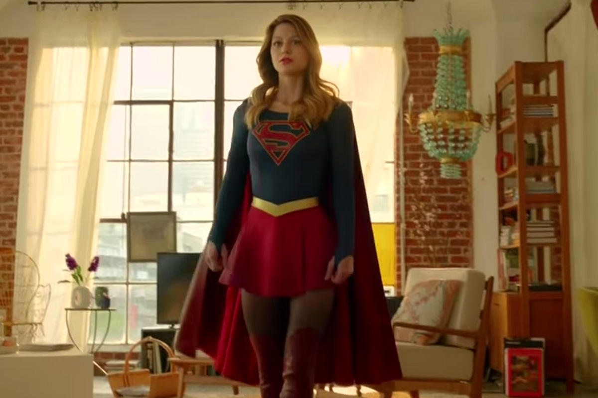 Melissa Benoist Supergirl trailer HD