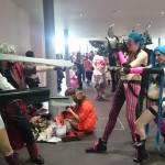 cosplay lady and dante