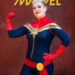 Captain Marvel cosplay cover Judy Stephens