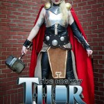 Mighty Thor cosplay cover Sarah Jean Maefs