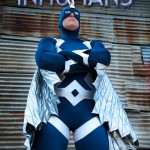 Uncanny Inhumans cosplay cover Kalel Sean as Black Bolt