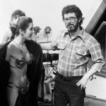 George Lucas and Slave Leia