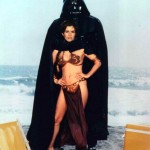 Slave Leia and Darth Vader