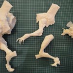 Evangelion resin kit limbs