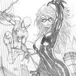 Michael Turner Amazing Spider-man 15 cover sketch