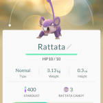 Pokemon Go Rattata profile
