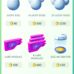 Pokemon Go items