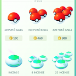 Pokemon Go shop