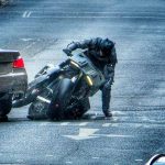 batman bike damaged in stunt