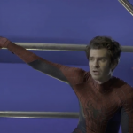 andrew garfield on spider-man no way home set