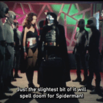 ninders in the japanese spiderman show